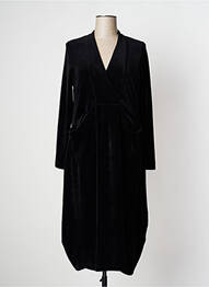 Rochie midi mâneci lungi mâneci lungi negru URBAN BY ALEMBIKA femeie