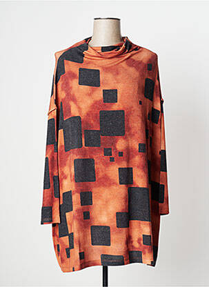 Tunică mâneci lungi portocaliu OZAI N KU femeie