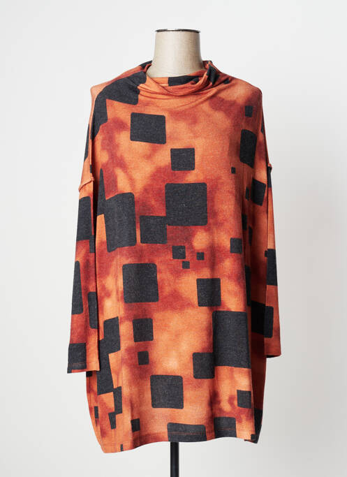 Tunică mâneci lungi portocaliu OZAI N KU femeie