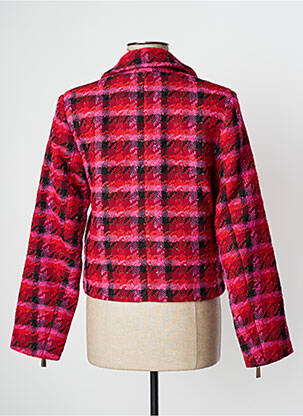 Jachete casual guler tip costum roz LOLA CASADEMUNT femeie