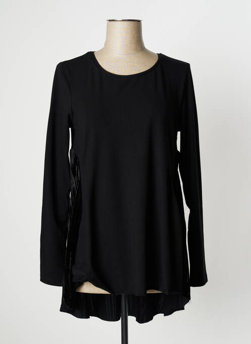 Tunică mâneci lungi negru OZAI N KU femeie