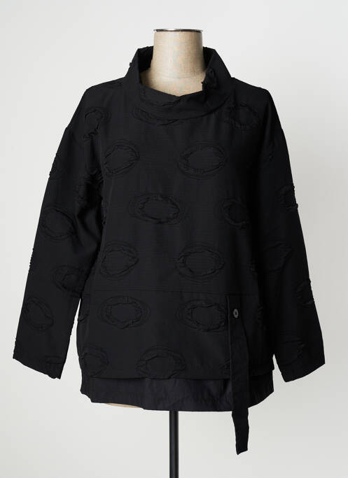 Tunică mâneci lungi negru KOKOMARINA femeie