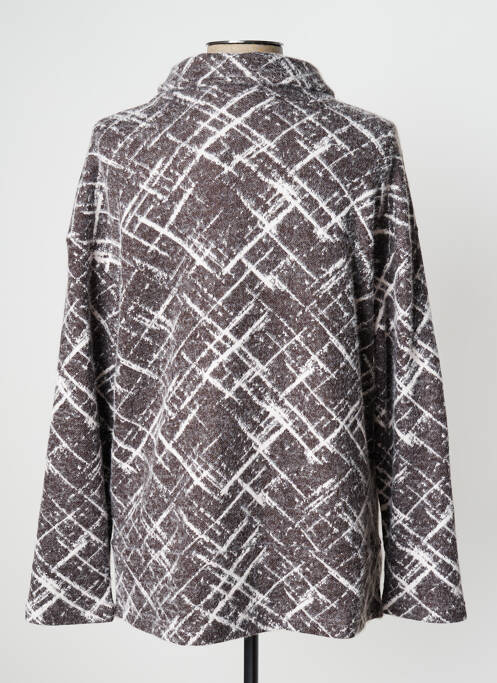 Vestă cu mâneci lungi maro KOKOMARINA femeie