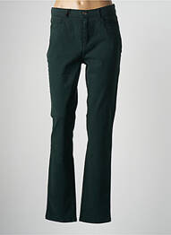 Pantalon drept elasticitate mărime normală verde IMPAQT femme