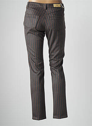 Pantalon slim elasticitate mărime normală maro WALTRON femeie