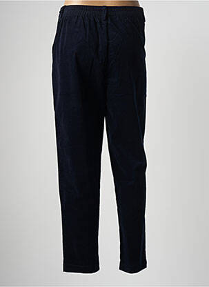 Pantalon slim talie elastică mărime normală albastru KOKOMARINA femeie