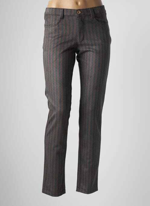 Pantalon slim maro WALTRON femeie