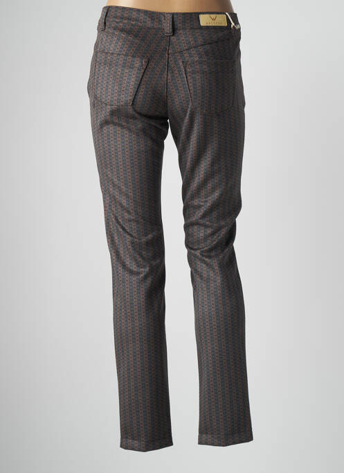 Pantalon slim maro WALTRON femeie