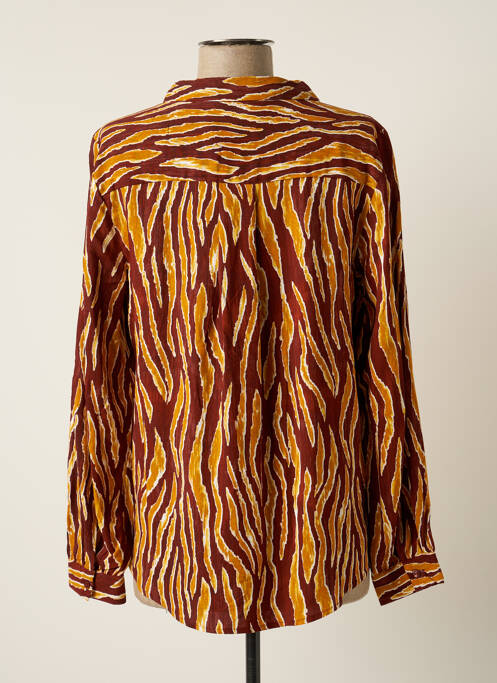 Cămașă maro ICHI femeie