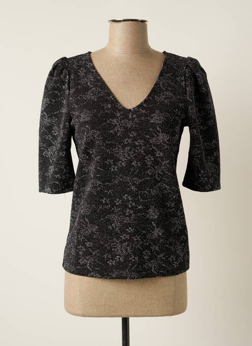 Top negru ICHI femeie