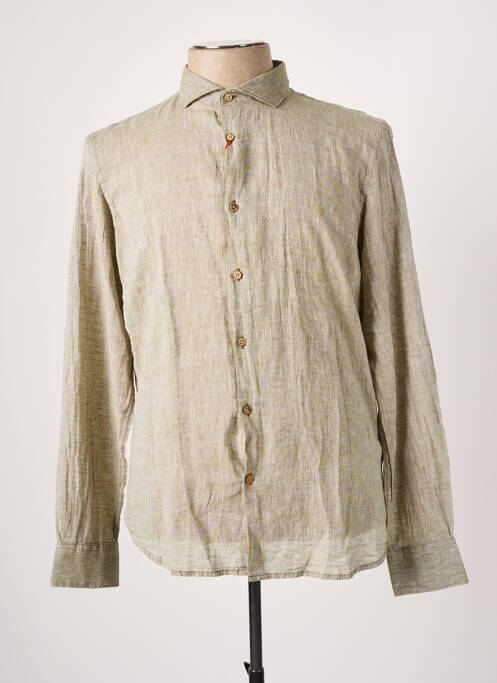 Cămașă cu mâneci lungi verde YES.ZEE bărbat