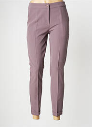 Pantalon 7/8 talie înaltă talie înaltă violet YES.ZEE femme