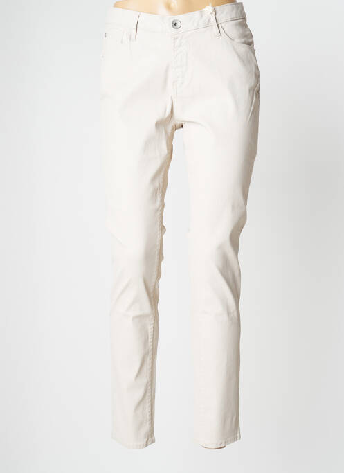 Pantalon slim bej GARCIA femeie