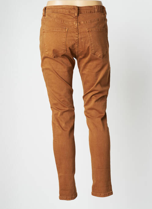 Pantalon slim maro BROADWAY femeie