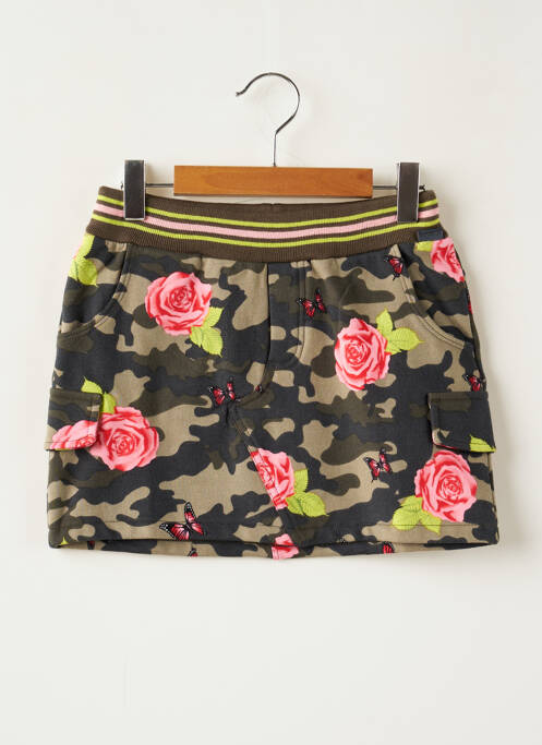 Fustă scurtă verde BOBOLI fată