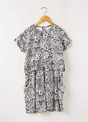 Rochie midi alb BOBOLI fată