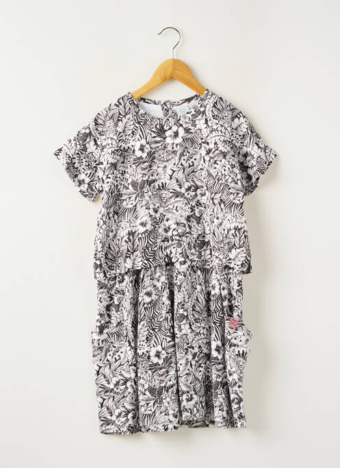 Rochie midi alb BOBOLI fată