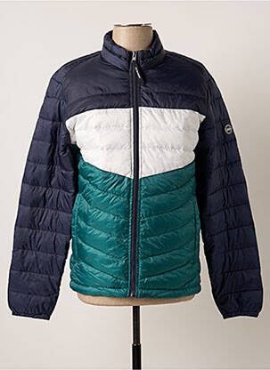Geacă matlasată buzunare fără glugă albastru JACK & JONES bărbat