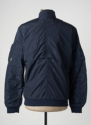 Geacă finisaj cu mansete elastice albastru JACK & JONES bărbat