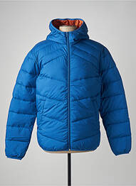 Geacă matlasată mâneci lungi cu glugă albastru JACK & JONES bărbat
