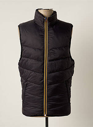 Geacă matlasată buzunare fără glugă negru JACK & JONES bărbat