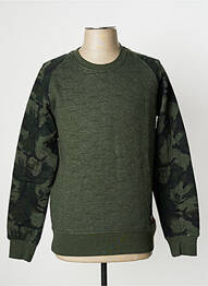 Hanorac finisaj cu mansete elastice mâneci lungi verde JACK & JONES bărbat