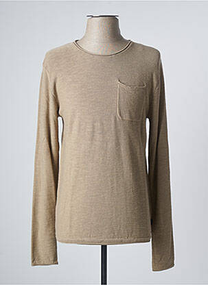 Pulover bej JACK & JONES bărbat