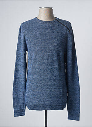 Pulover albastru JACK & JONES bărbat