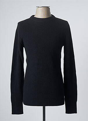 Pulover elasticitate mâneci lungi negru JACK & JONES bărbat