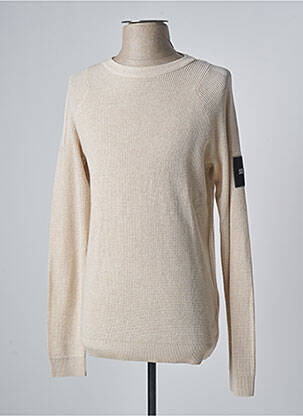 Pulover bej JACK & JONES bărbat