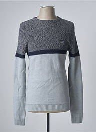 Pulover țesătură moale și aerisită mâneci lungi albastru JACK & JONES bărbat