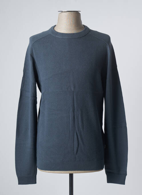 Pulover albastru JACK & JONES bărbat