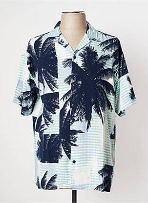 Cămașă cu mâneci scurte albastru JACK & JONES bărbat