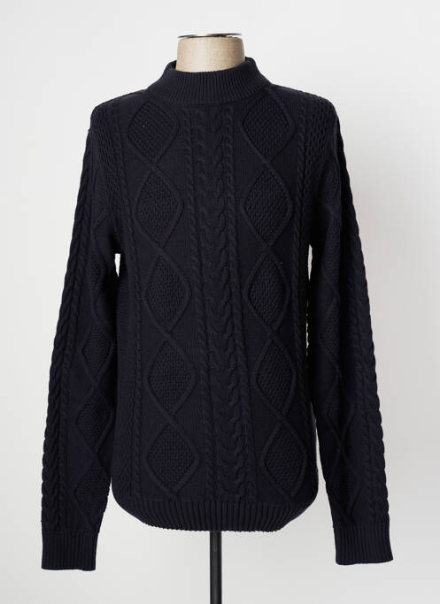 Pulover albastru JACK & JONES bărbat