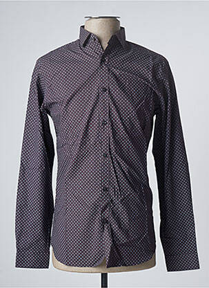 Cămașă cu mâneci lungi violet JACK & JONES bărbat