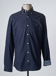 Cămașă cu mâneci lungi mâneci lungi albastru JACK & JONES bărbat
