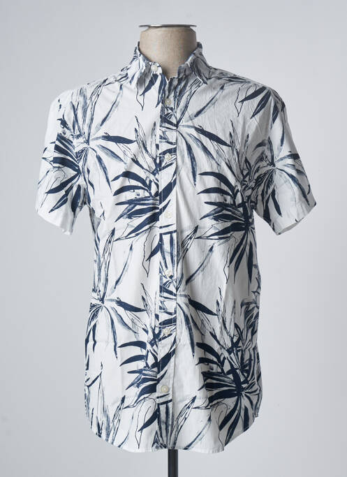 Cămașă cu mâneci scurte alb JACK & JONES bărbat