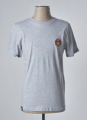 Tricou gri JACK & JONES bărbat