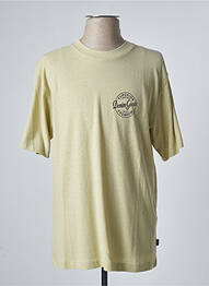 Tricou croială dreaptă mâneci scurte verde JACK & JONES bărbat