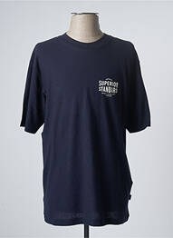 Tricou croială dreaptă mâneci scurte albastru JACK & JONES bărbat