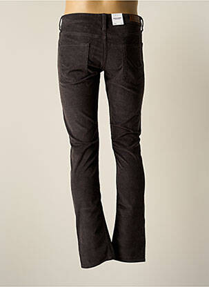 Pantalon slim țesătură catifea mărime normală gri JACK & JONES bărbat