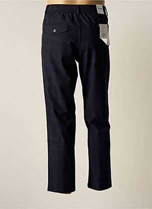Pantalon drept elasticitate mărime normală albastru JACK & JONES bărbat