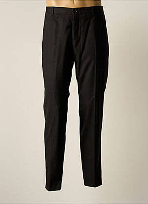 Pantalon slim țesătură poplin mărime normală negru JACK & JONES bărbat