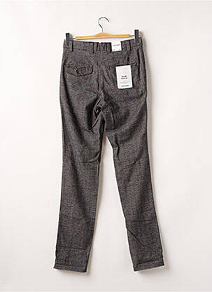 Pantalon chino închidere cu fermoar sub clapetă cu cârlig mărime normală gri JACK & JONES bărbat