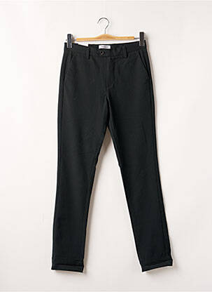 Pantalon chino elasticitate mărime normală negru JACK & JONES bărbat