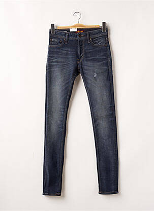 Blugi skinny albastru JACK & JONES bărbat