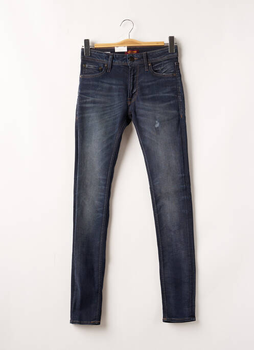 Blugi skinny albastru JACK & JONES bărbat