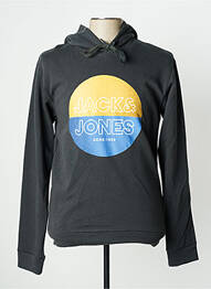 Hanorac cu glugă mâneci lungi mâneci lungi gri JACK & JONES bărbat