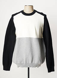 Pulover guler rotund mâneci lungi negru CELIO homme