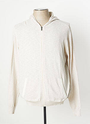 Vestă cu mâneci lungi bej DEVRED bărbat